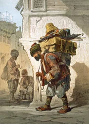 Un porteur de marchandises, 1865